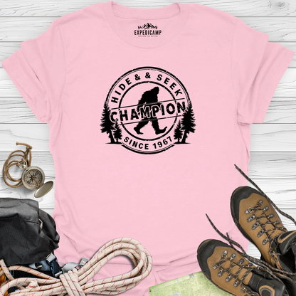 Bigfoot Hide And Seek World Champion SINCE 1967 T-Shirt