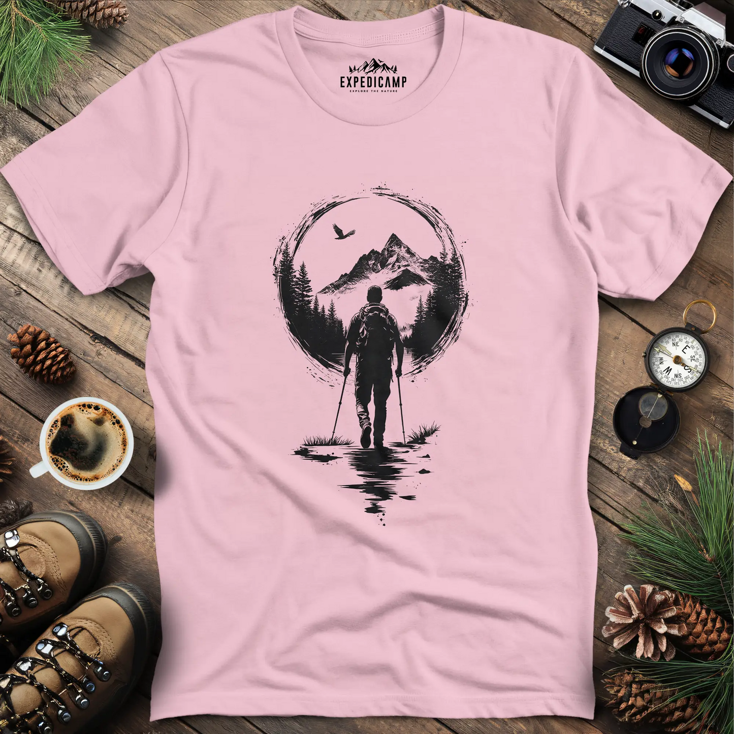 Mountain Moon Hiker T-Shirt