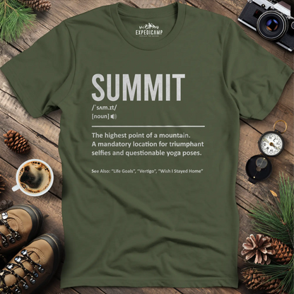 Summit Definition T-Shirt