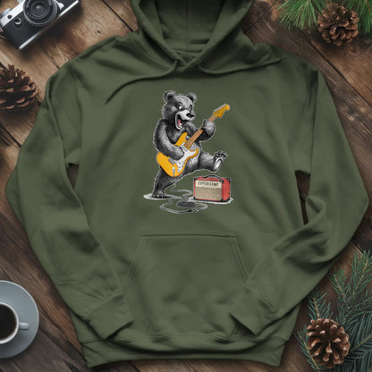 Bear Amp Rock Hoodie