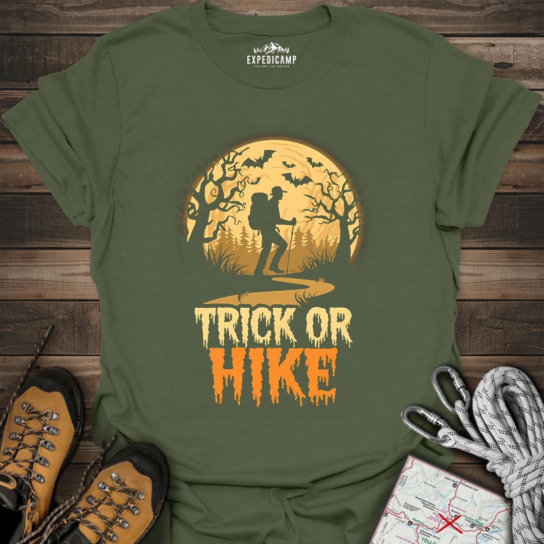 Trick Or Hike Hiker T-Shirt