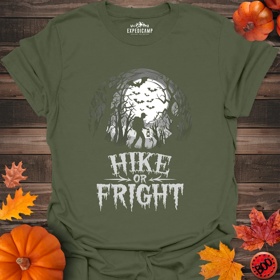 Hike Or Fright Halloween T-Shirt