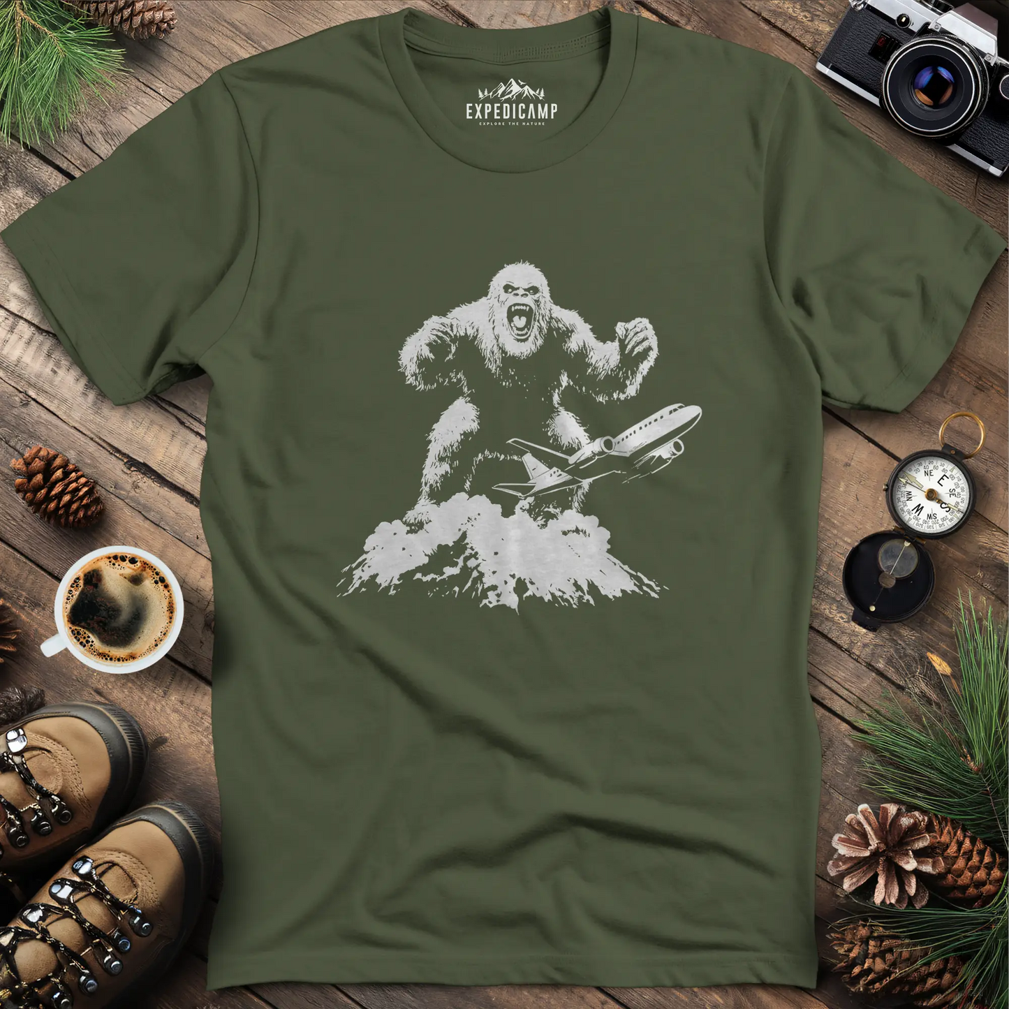 Bigfoot Aviation Encounter T-Shirt