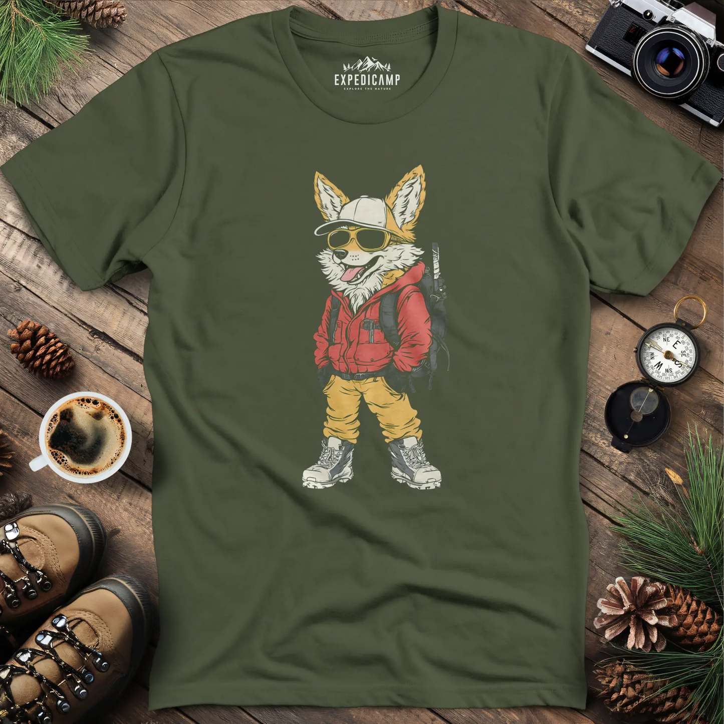 Cool Fox T-Shirt – Adventure with Attitude