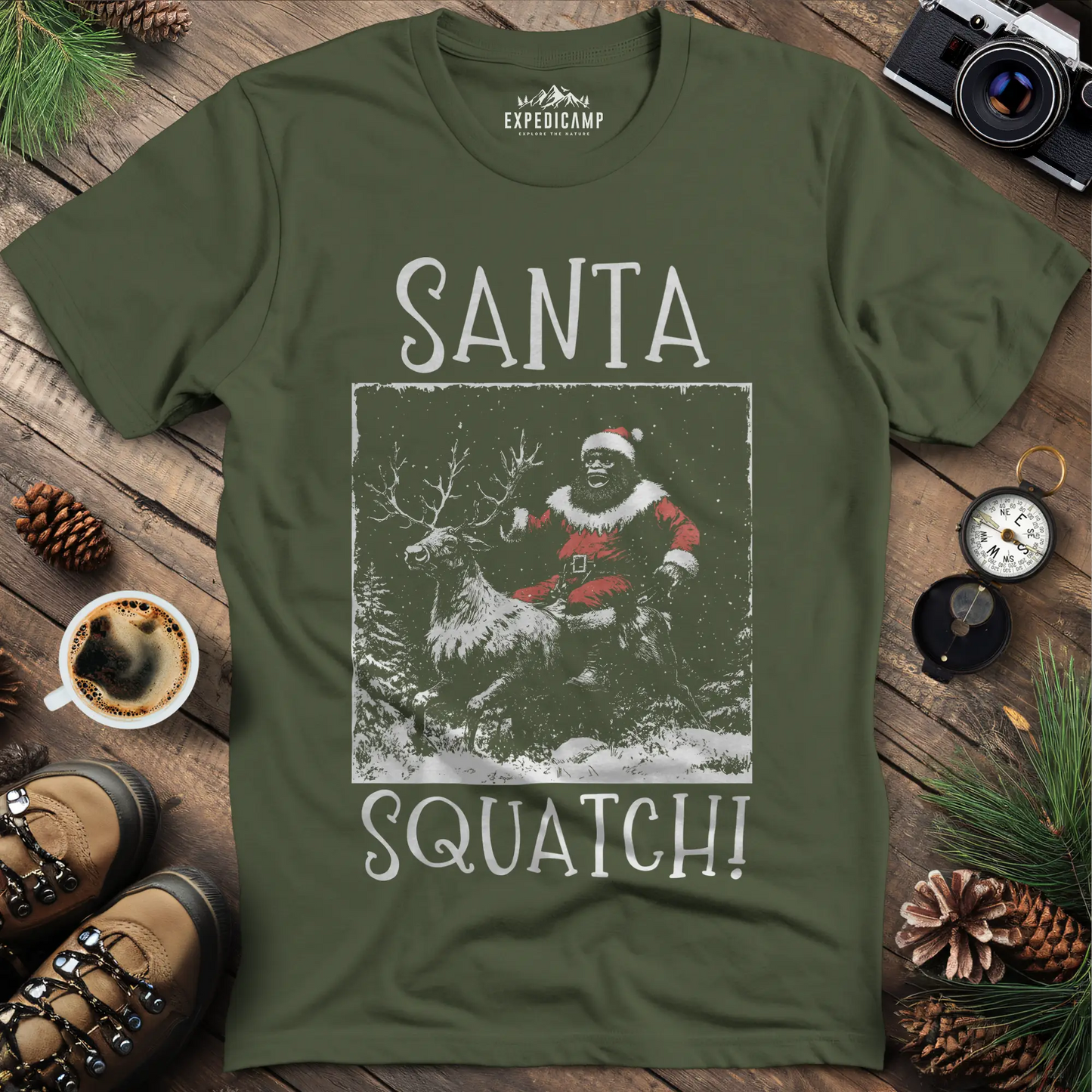 Santa Squatch T-Shirt