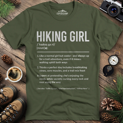 Definition Hiking Girl