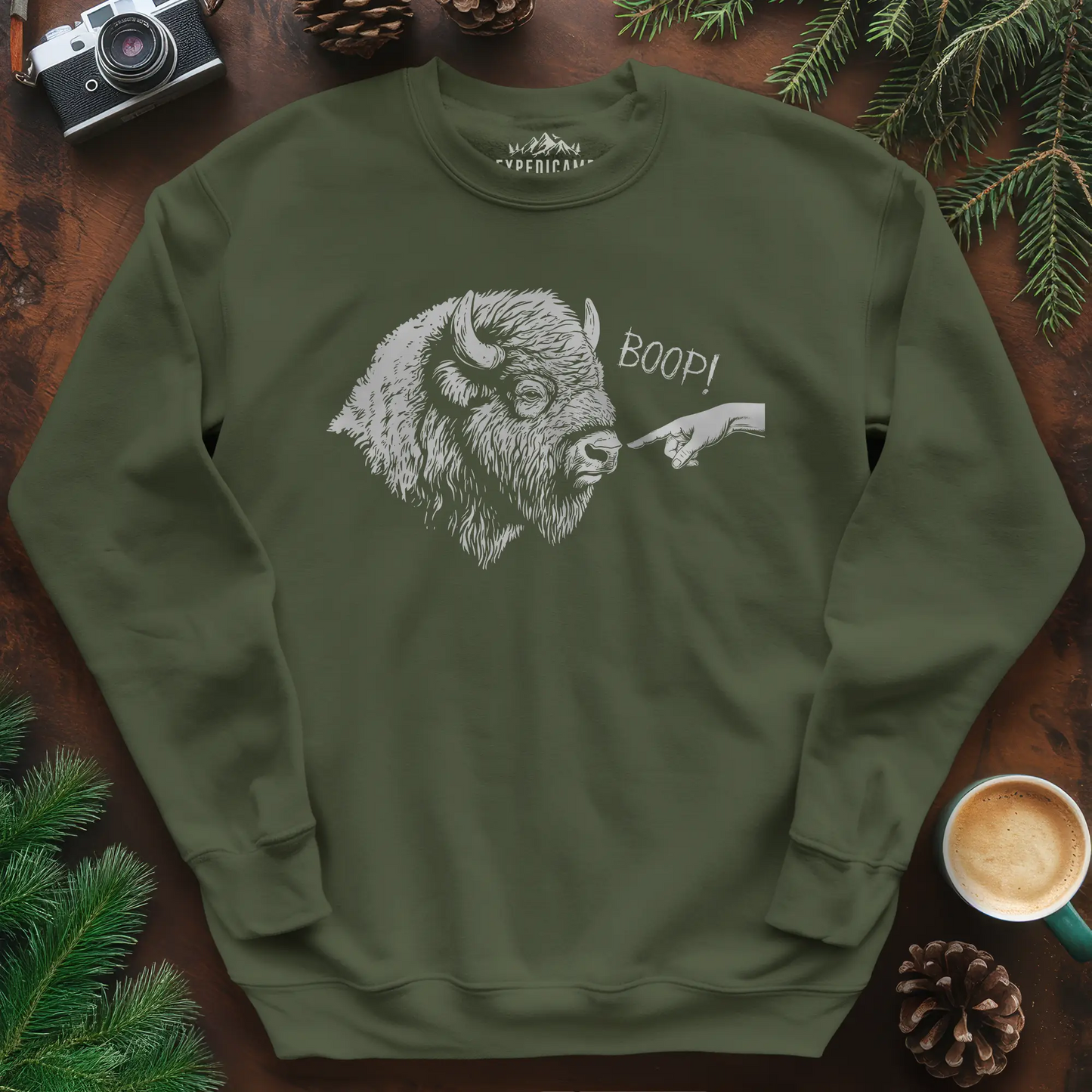 Boop Bison Sweatshirt