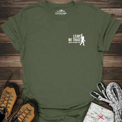 Bigfoot Leave No Trace America's National Parks T-Shirt