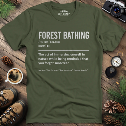 Forest Bathing Definition T-Shirt