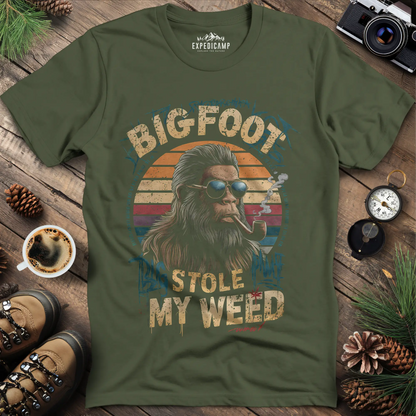 Bigfoot Stole My Weed T-Shirt