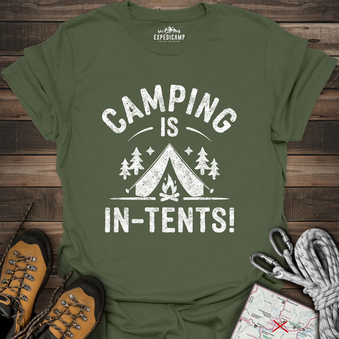 Camping Is In-Tens T-Shirt