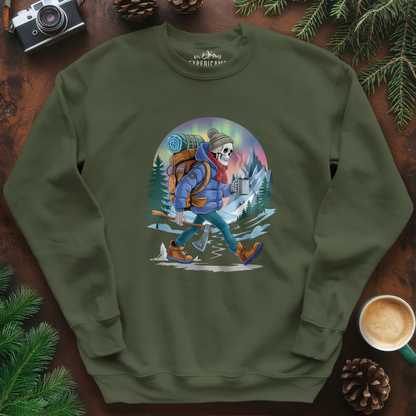 Aurora Skeleton Hiker Sweatshirt