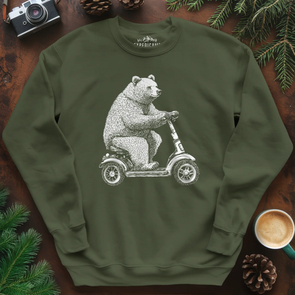 Scooter Bear Sweatshirt