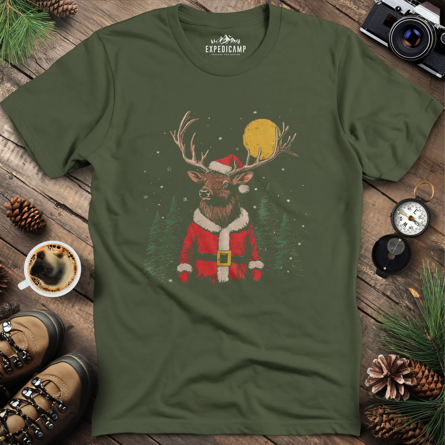 Festive Reindeer T-Shirt