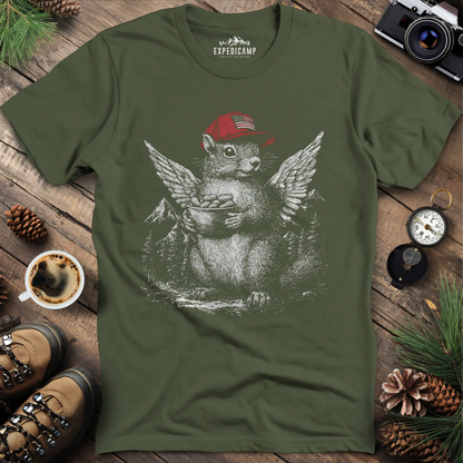 Patriotic Peanut Tribute T-Shirt - Forest Guardian Edition