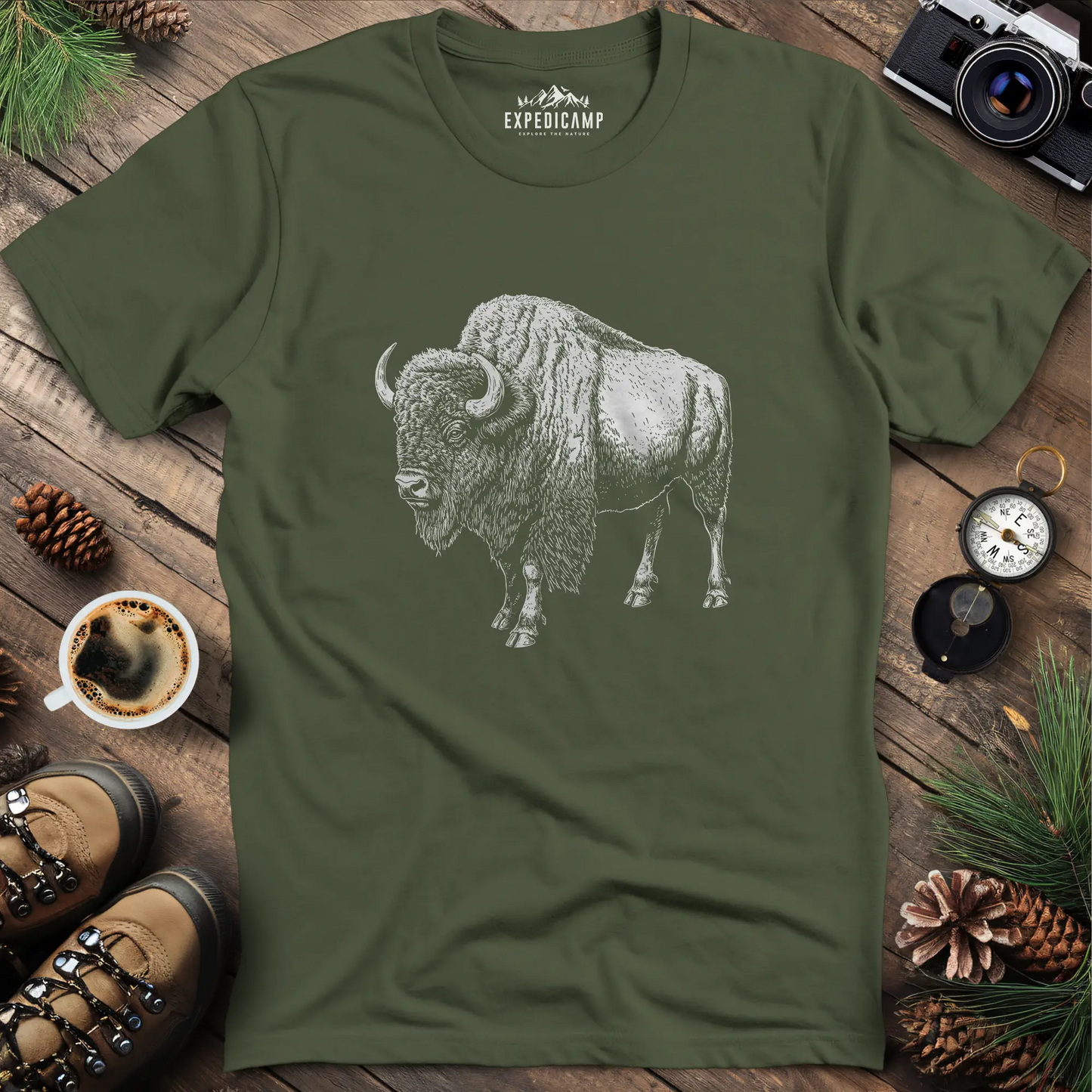 Majestic Bison T-Shirt