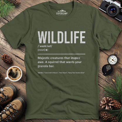 Wildlife Definition T-Shirt