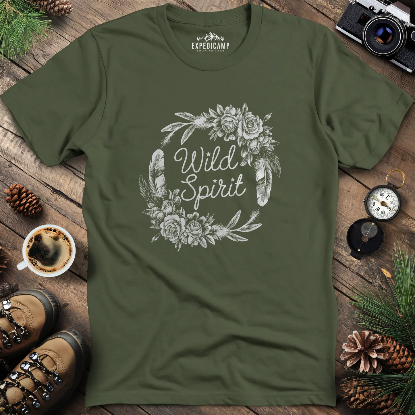 Wild Spirit Floral T-Shirt