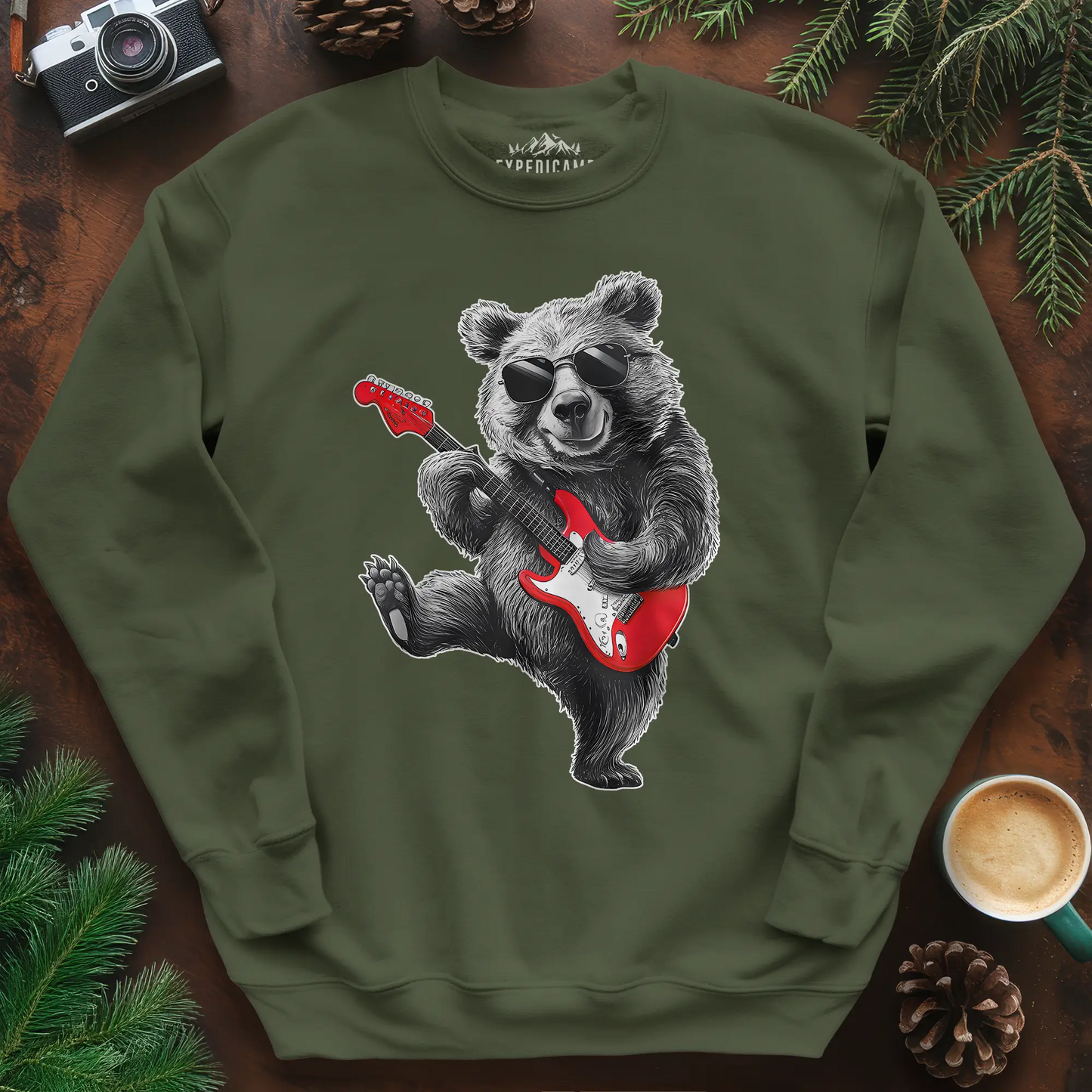 Bear Rock Star Sweatshirt