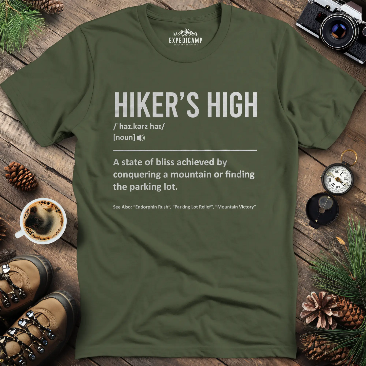 Hiker's High Definition T-Shirt