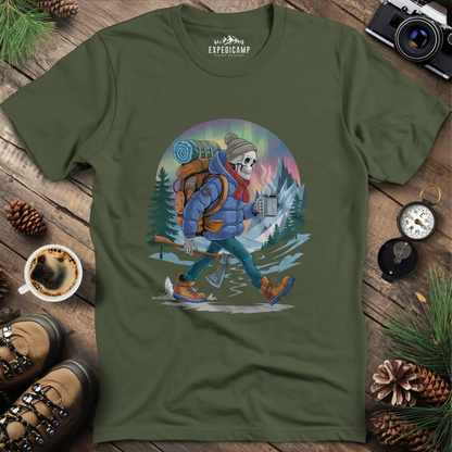 Aurora Skeleton Hiker T-Shirt