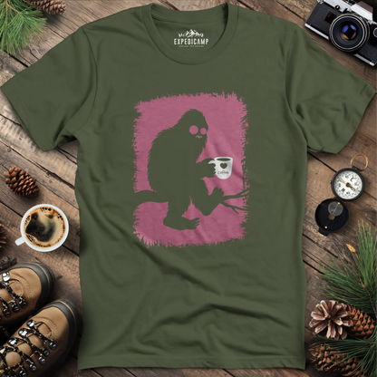 Bigfoot Coffee Lover T-Shirt