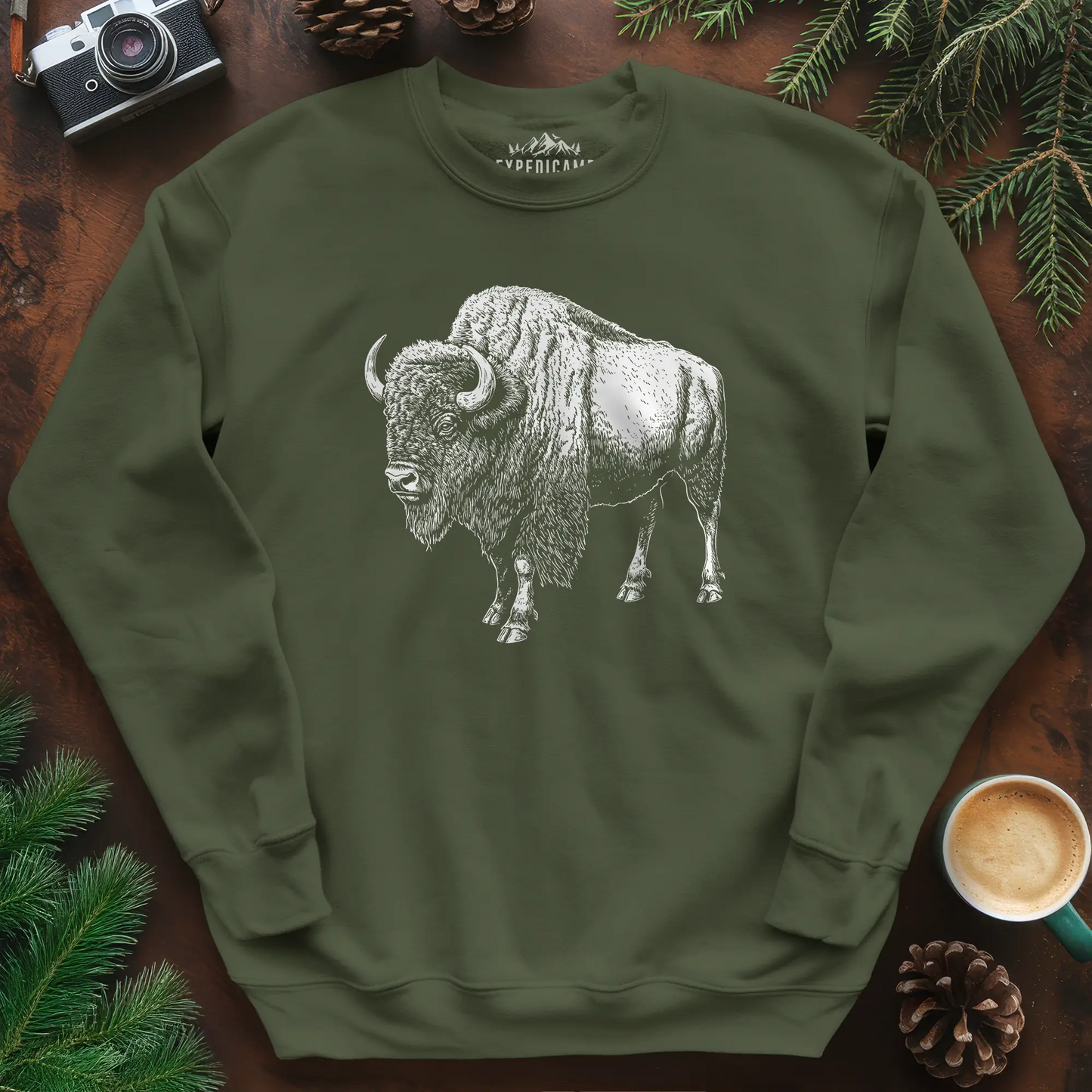 Majestic Bison Sweatshirt