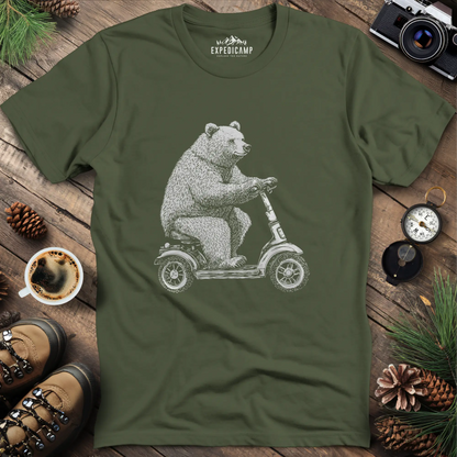 Scooting Bear T-Shirt