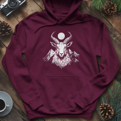 Mountain Goat Moon Hoodie