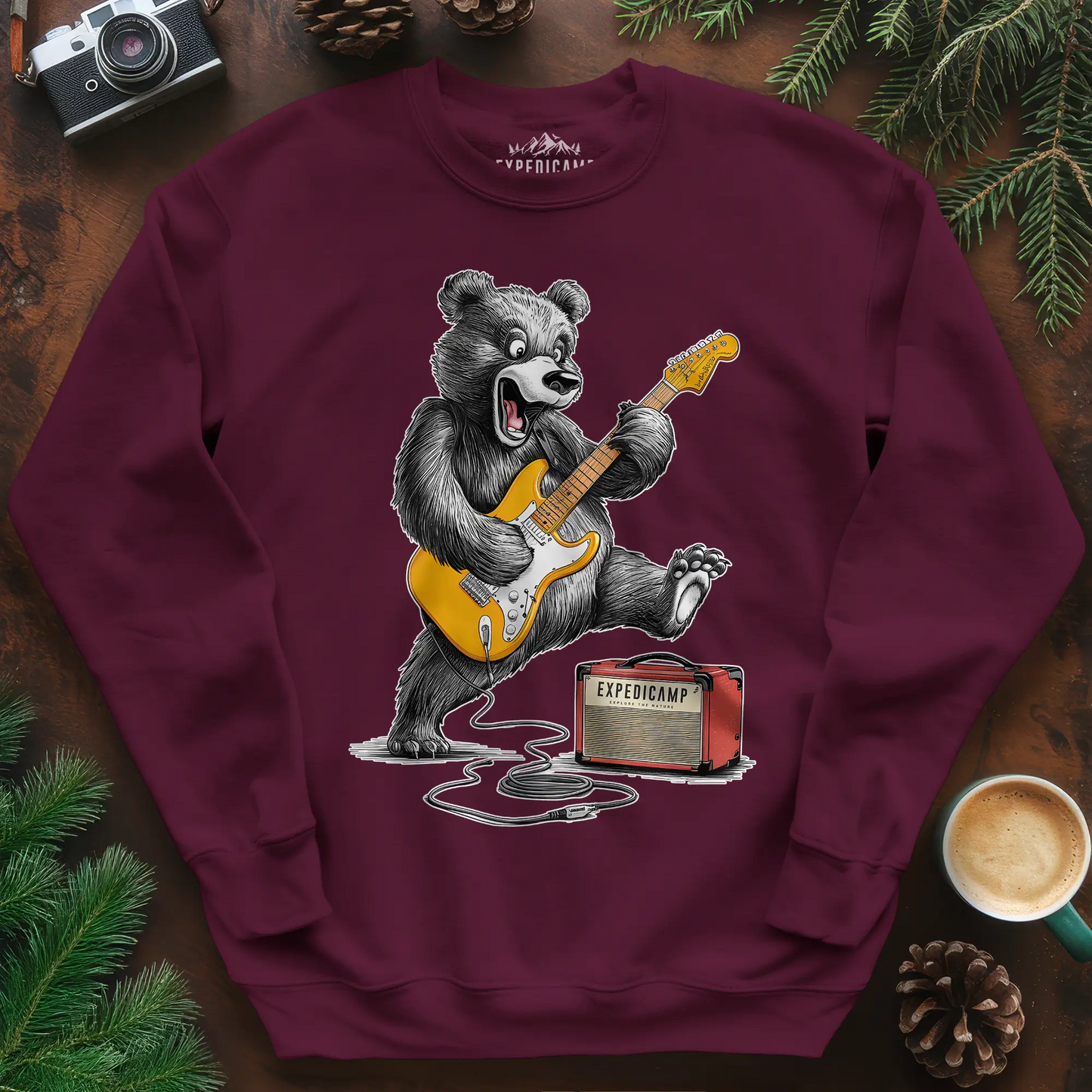 Bear Amp Rock Sweatshirt