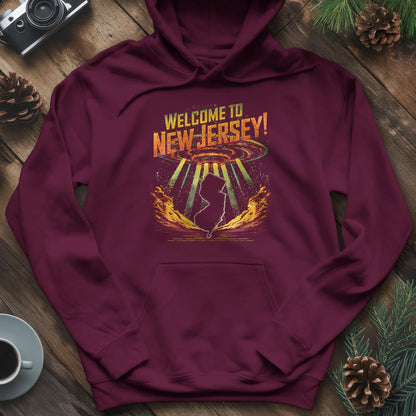 Welcome to New Jersey UFO Hoodie