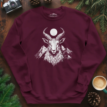 Mountain Goat Moon Sweatshirt