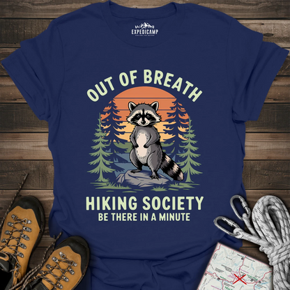 Out Of Breath Hiking Society T-Shirt