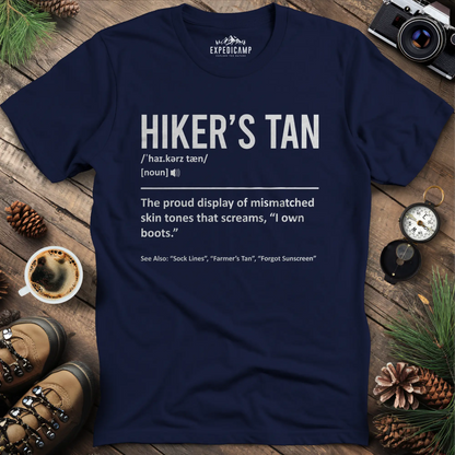 Hiker's Tan Definition T-Shirt