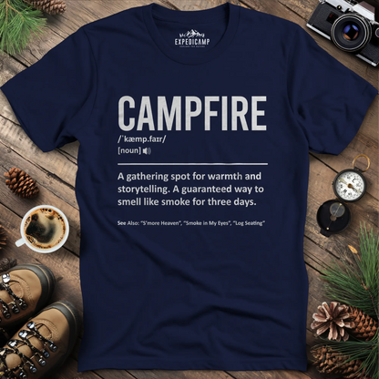 Campfire Definition T-Shirt