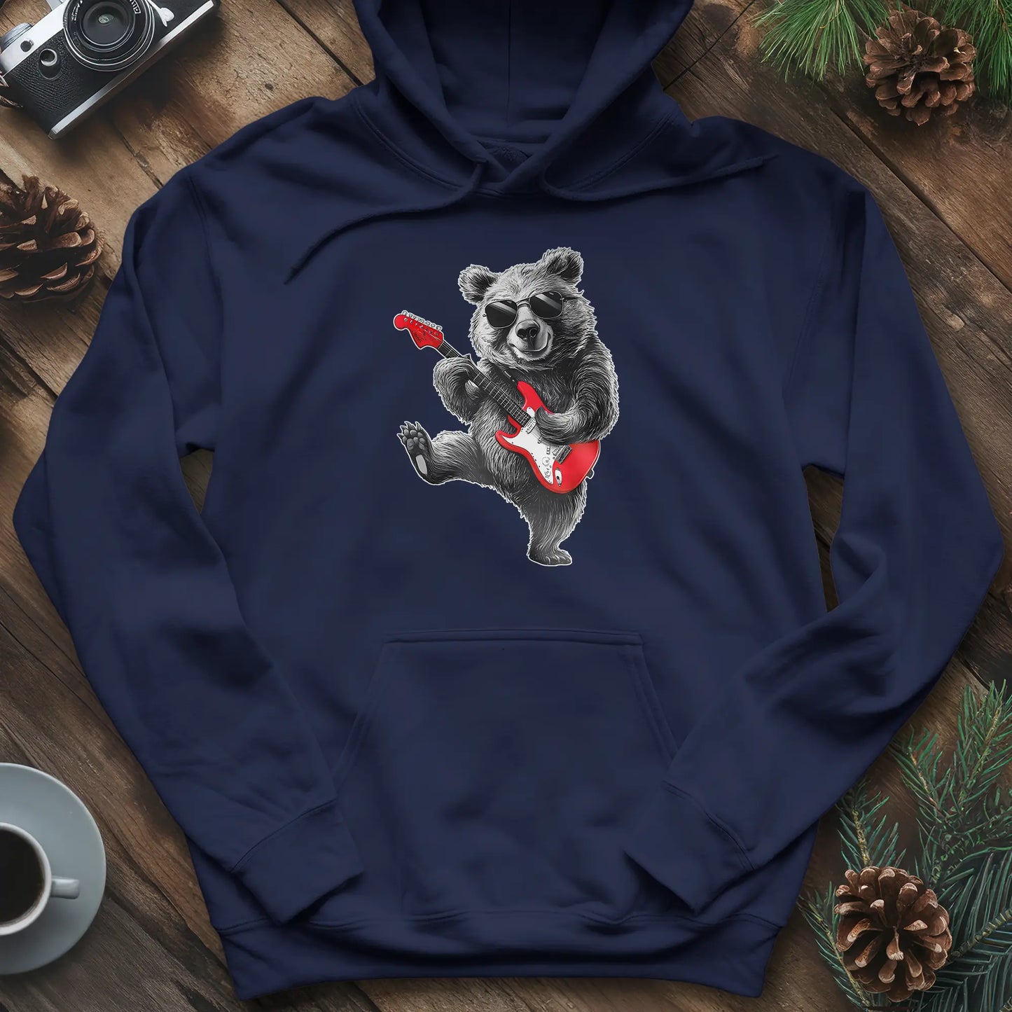 Bear Rock Star Hoodie