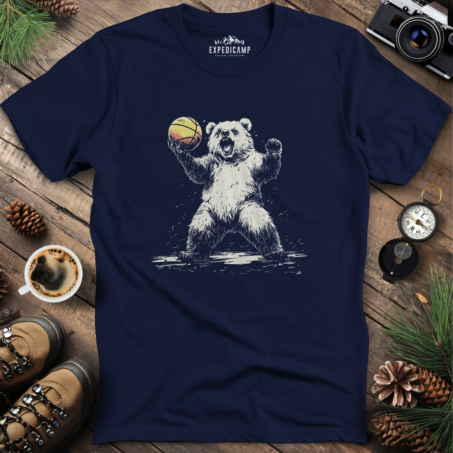 Bear Basketball T-Shirt