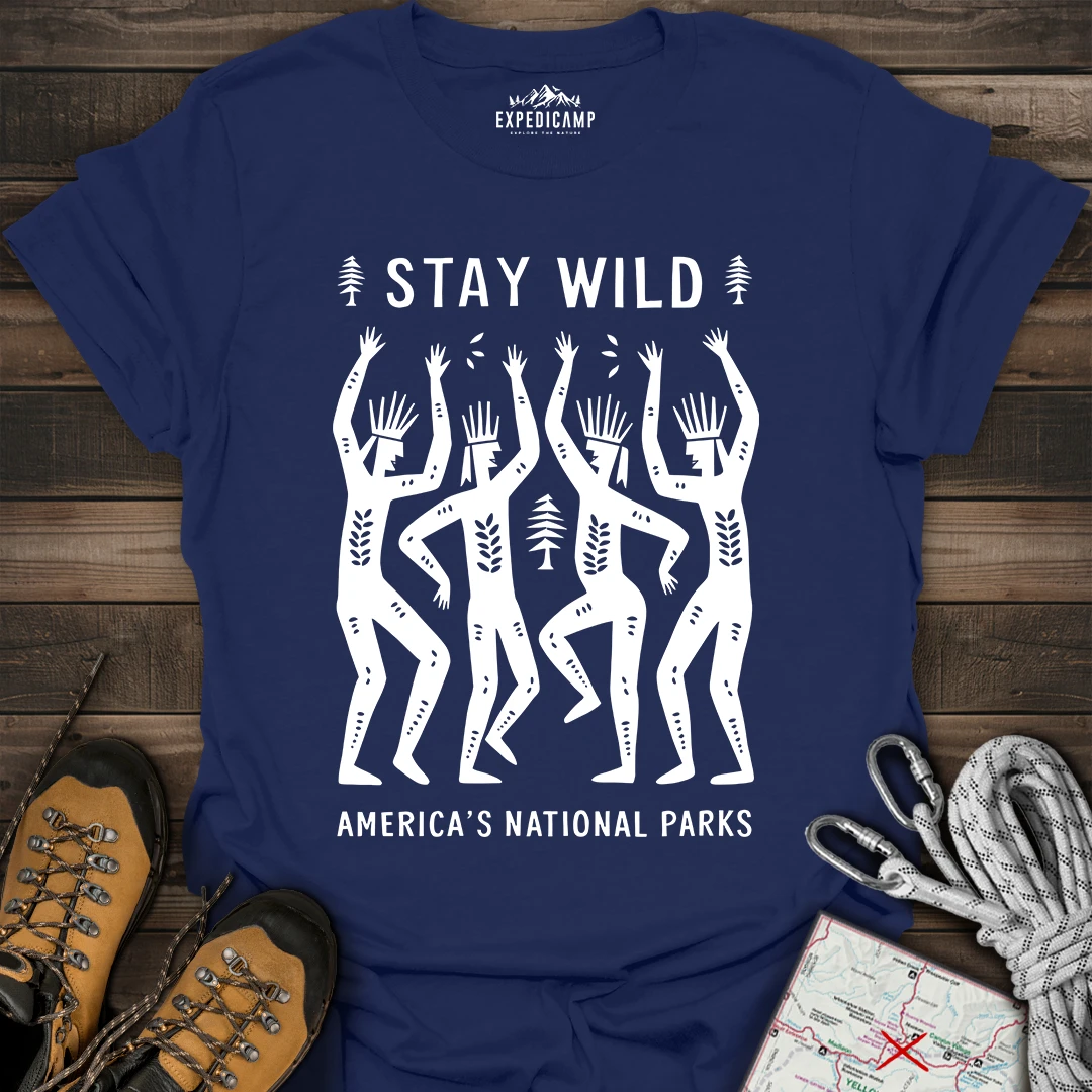 Stay Wild America's National Parks T-Shirt