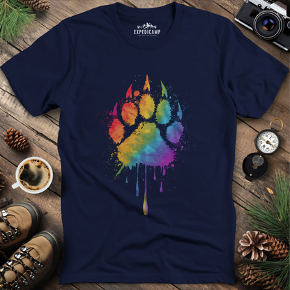 Rainbow Bear Paw T-Shirt