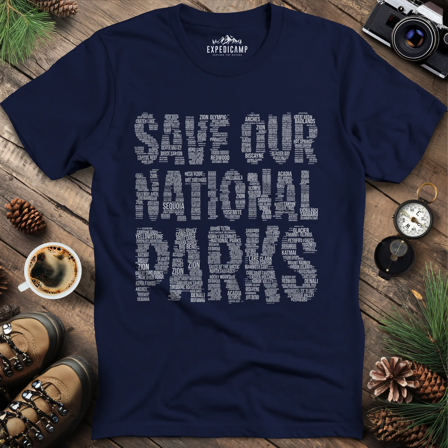 Save Our National Parks T-Shirt - Word Art