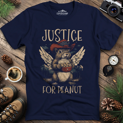 Justice for Peanut T-Shirt - Stand for the Squirrel Hero