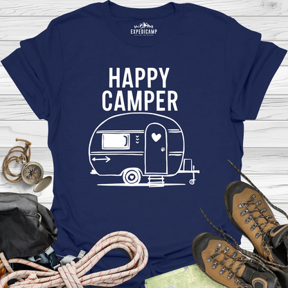 Happy Camper Camping T-Shirt