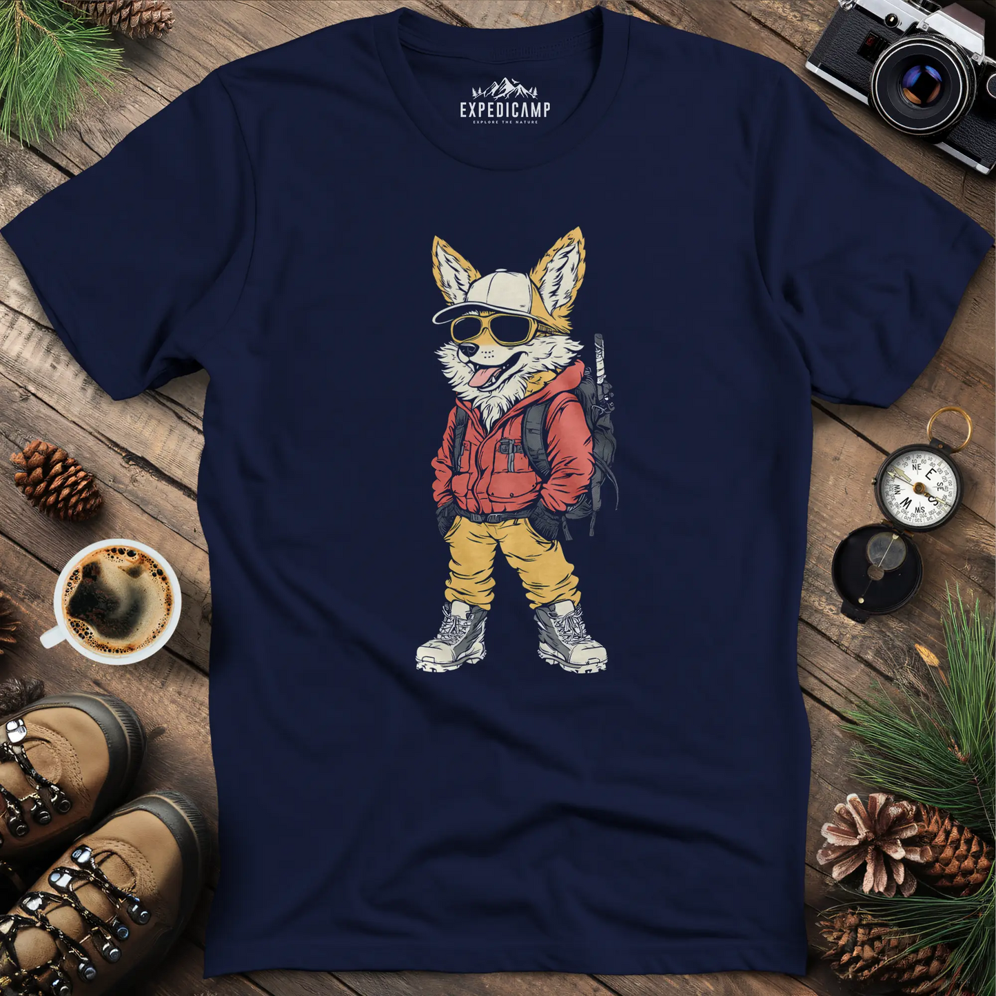 Cool Fox T-Shirt – Adventure with Attitude