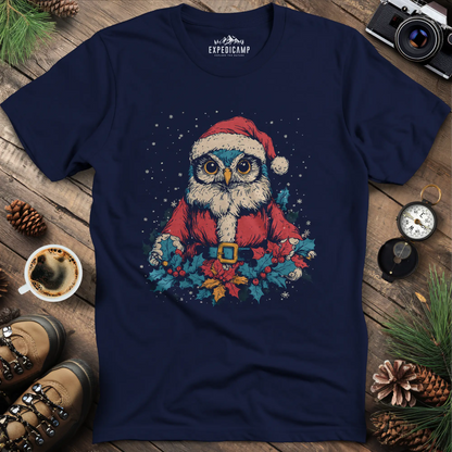 Santa Owl T-Shirt