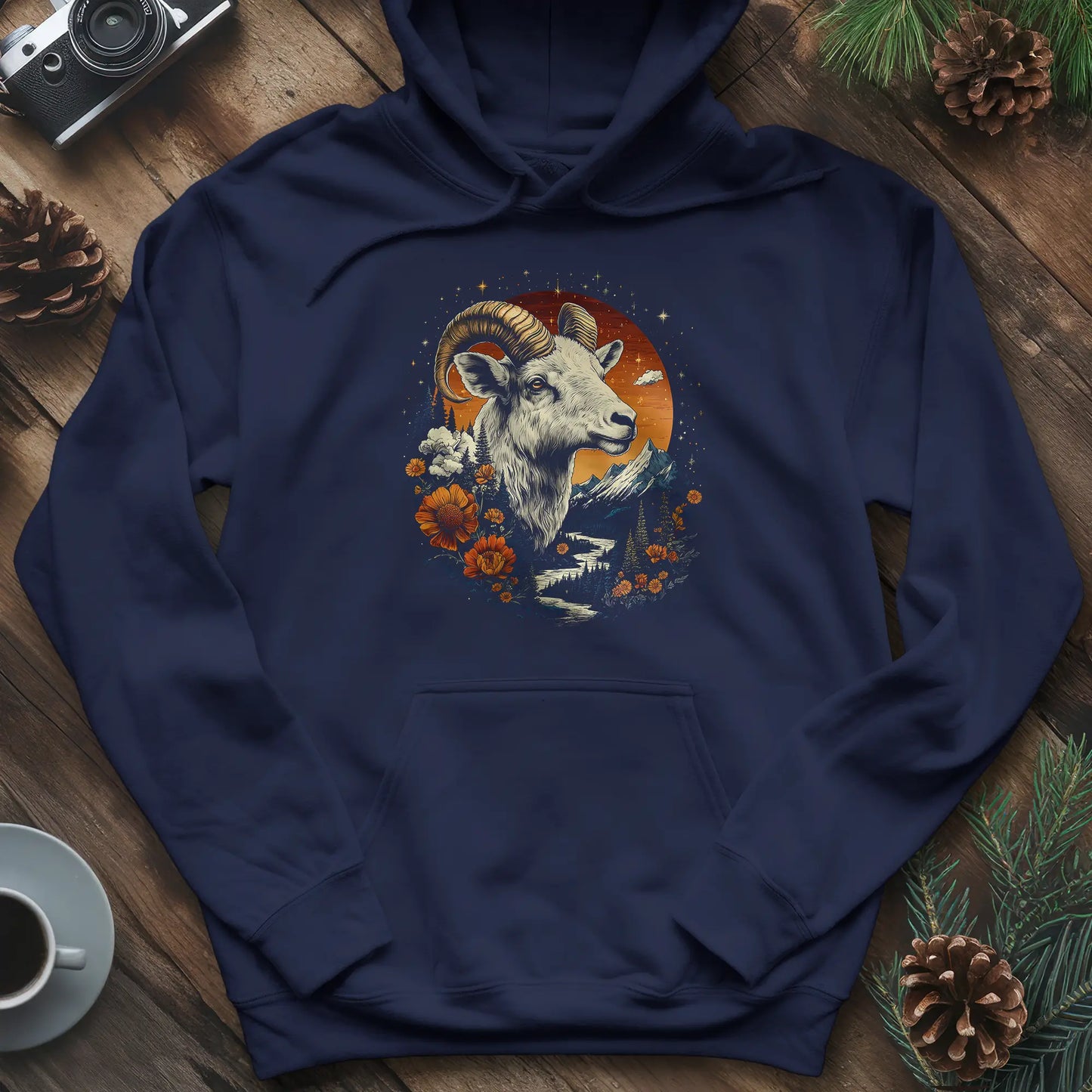 Mountain Goat Majesty Hoodie