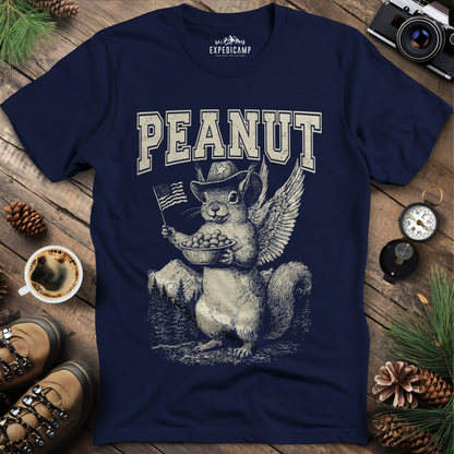 Peanut the Patriot T-Shirt - Proud Tribute to a Beloved Squirrel