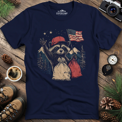 Forest Patriot Fred T-Shirt - Honoring Our Wildlife Heroes