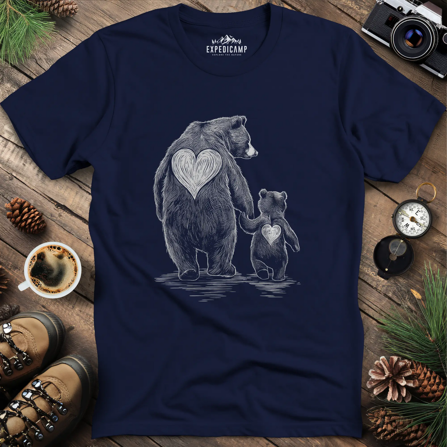 Bear Family Love T-Shirt