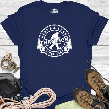 Bigfoot Hide And Seek World Champion SINCE 1967 T-Shirt