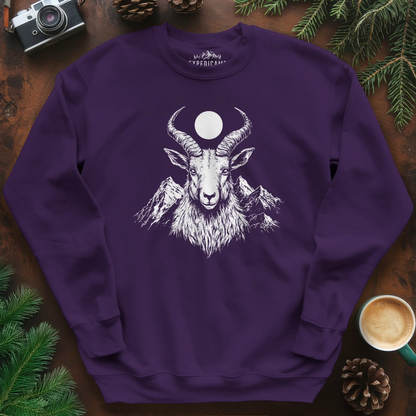 Mountain Goat Moon Sweatshirt